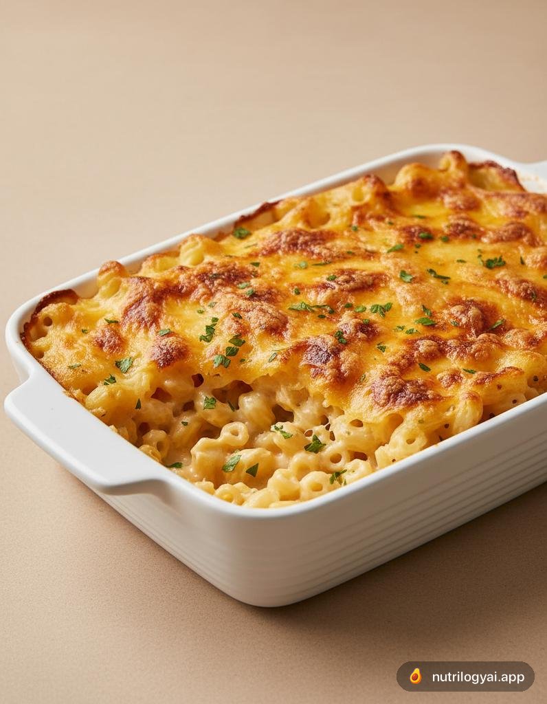 Vegetarischer Makkaroni-Auflauf