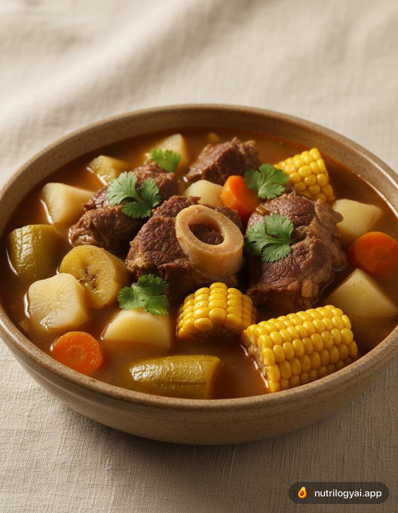Rindfleisch-Suppe (Sopa de Lagarto)