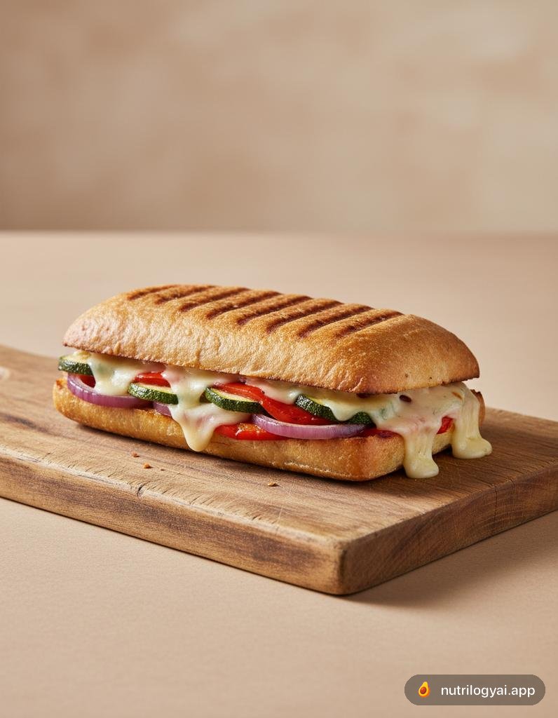 Panini di verdure arrostite
