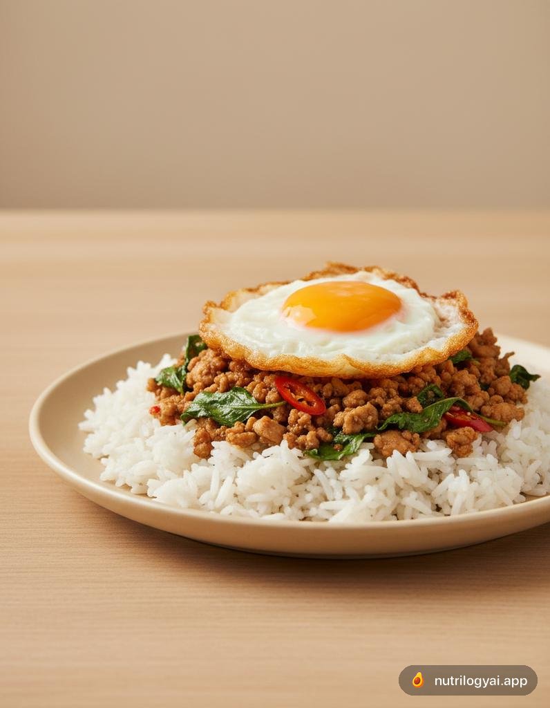 Pad Krapow Gai (Kurczak z bazylią)