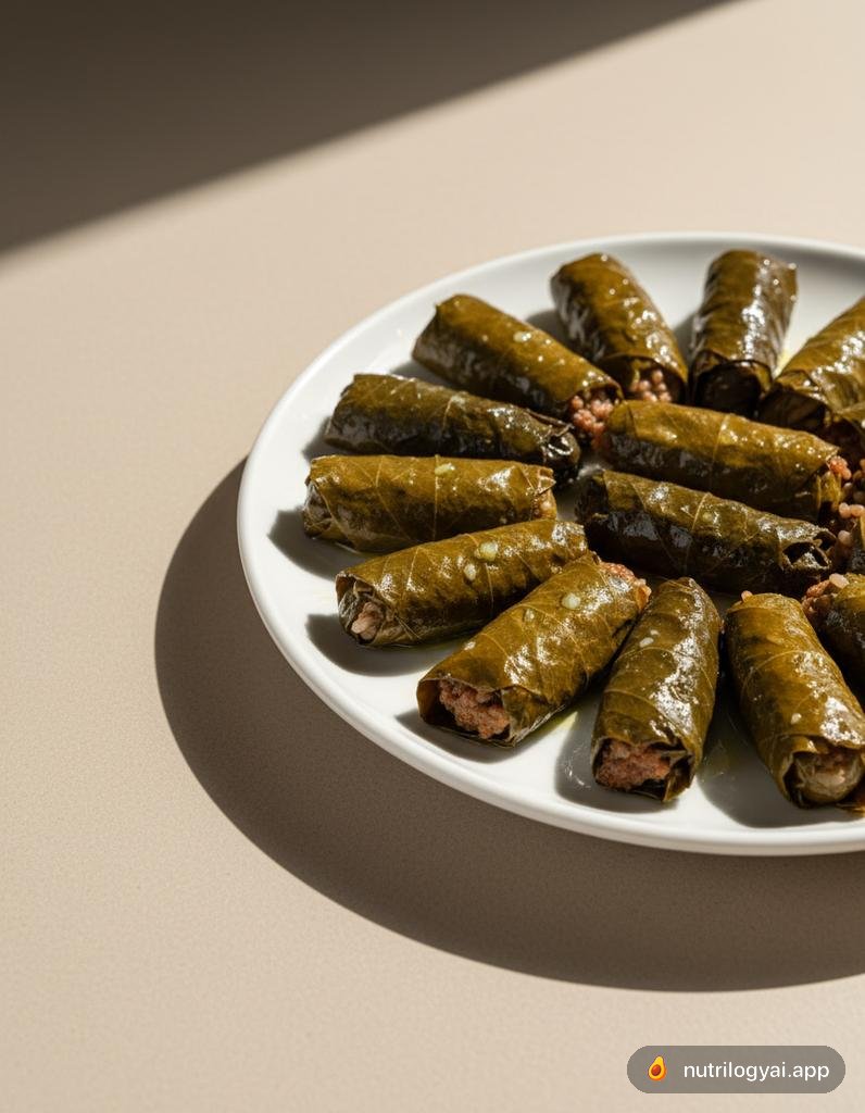Dolmades (Gefüllte Weinblätter)
