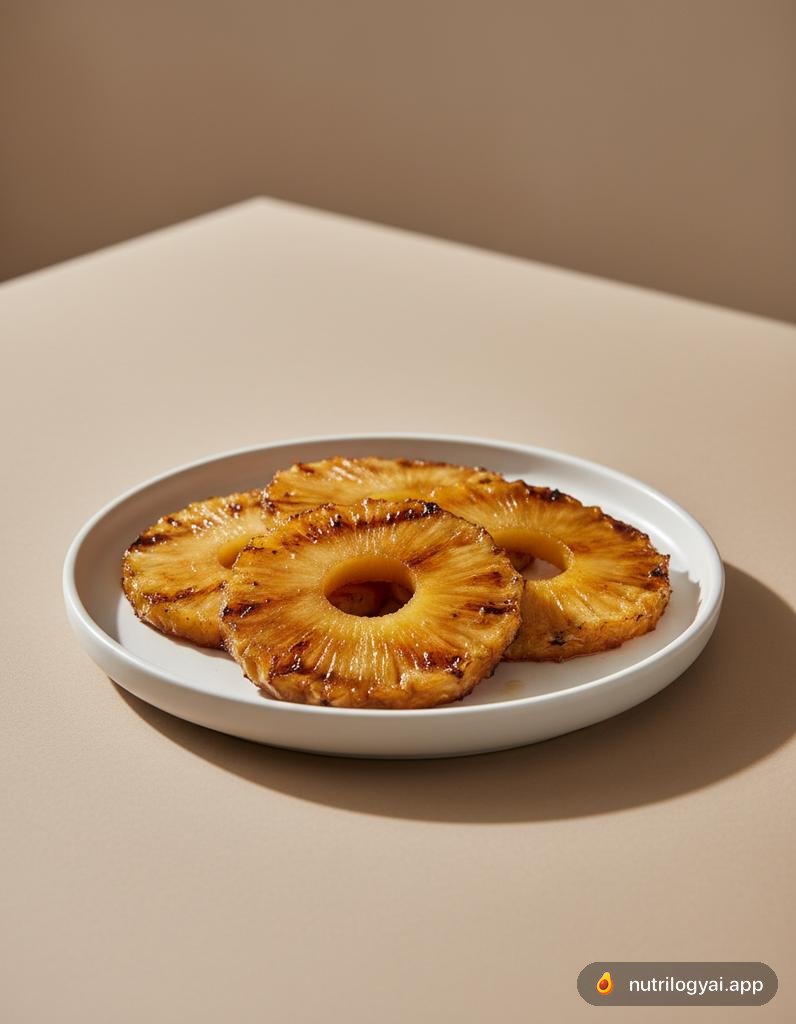 Gegrillte Ananas