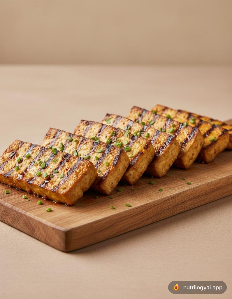 Gegrillter Tofu