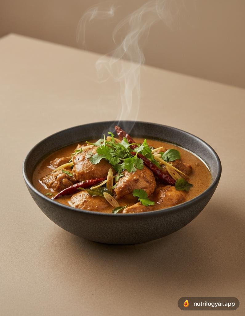 Hähnchen-Rendang