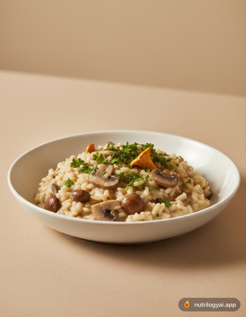 Risotto Vegano ai Funghi
