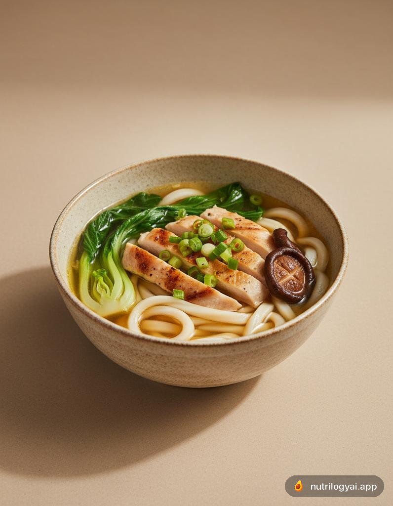Hühner-Udon