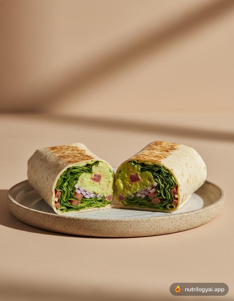 Wrap al guacamole