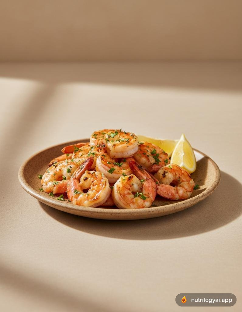 Gegrillte Garnelen