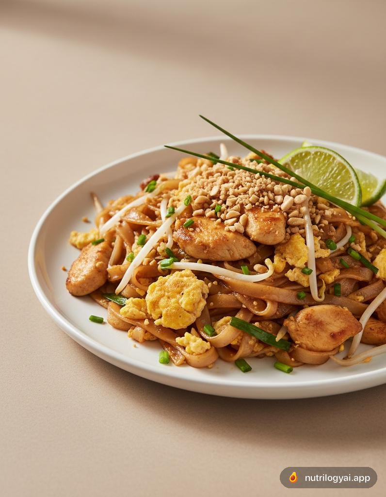 Hähnchen Pad Thai