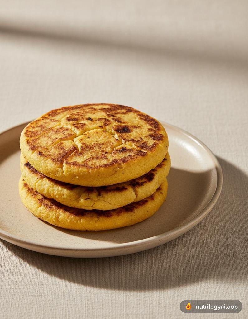 Arepas Asadas (Grilled Cornmeal Patties)