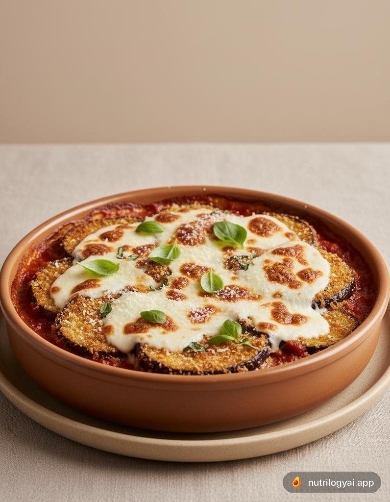 Berenjena Parmesana Vegana