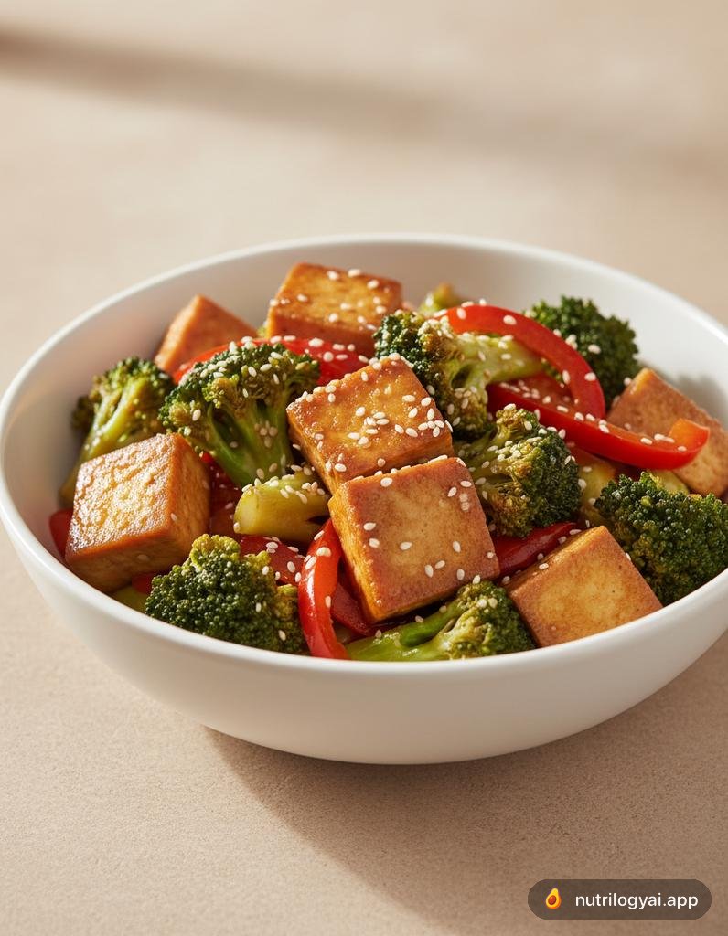 Brokkoli-Tofu-Pfanne