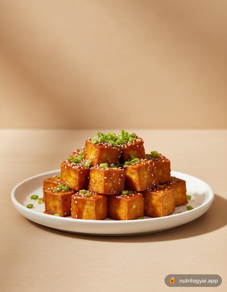 Knuspriger Orangen-Tofu