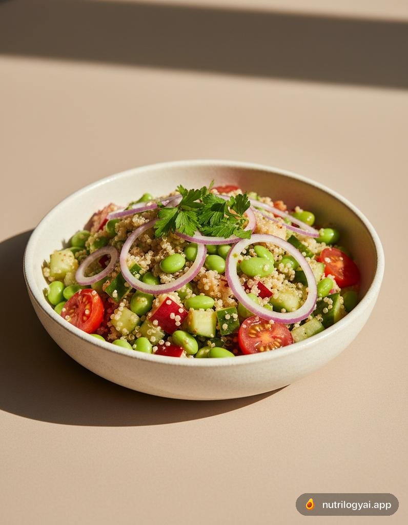 Quinoa Edamame Salad