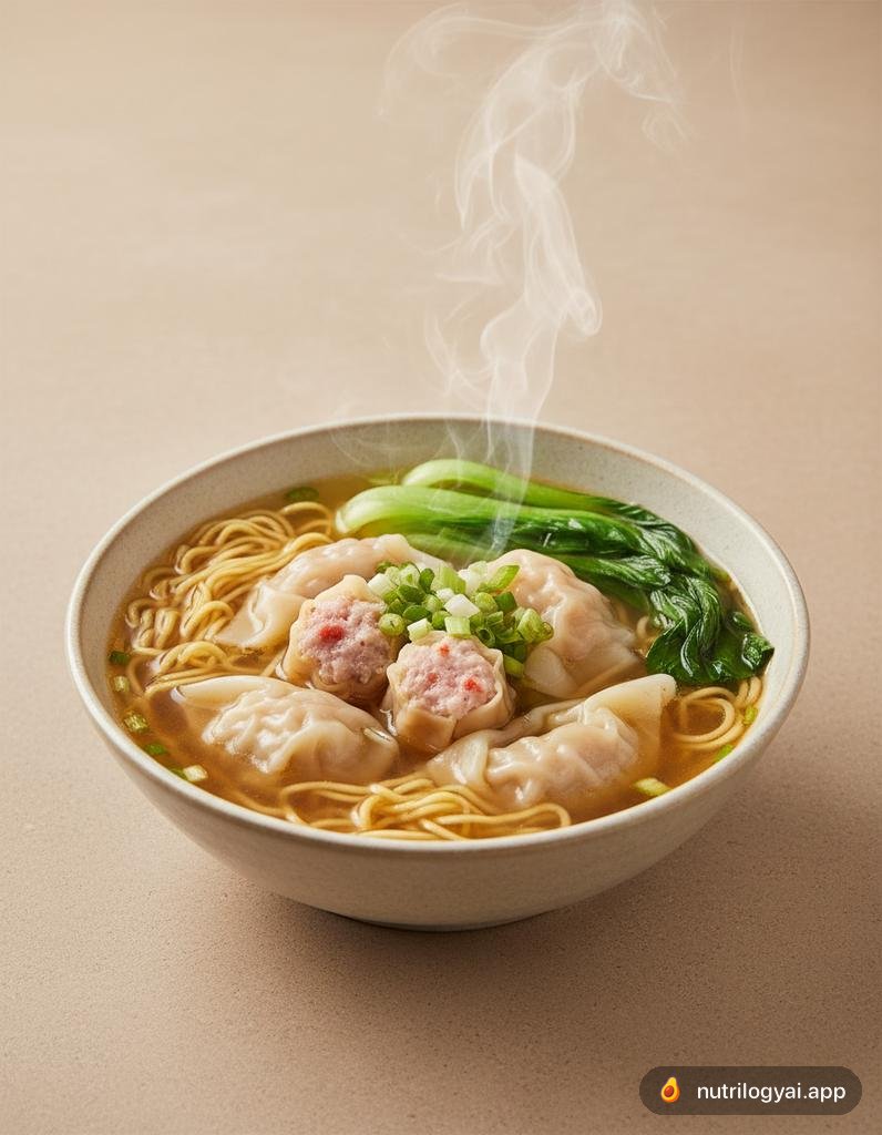Wonton-Nudelsuppe