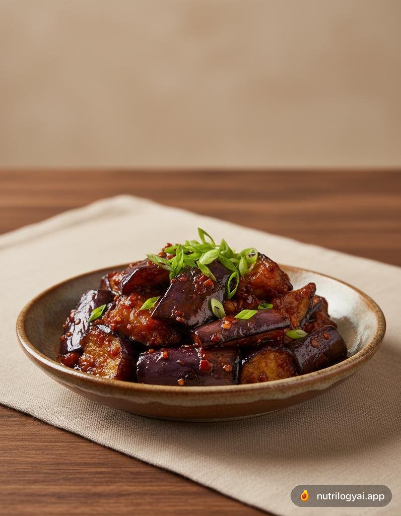 Berenjena Szechuan