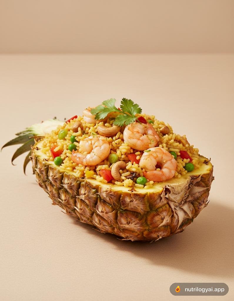 Ananas-Gebratener Reis