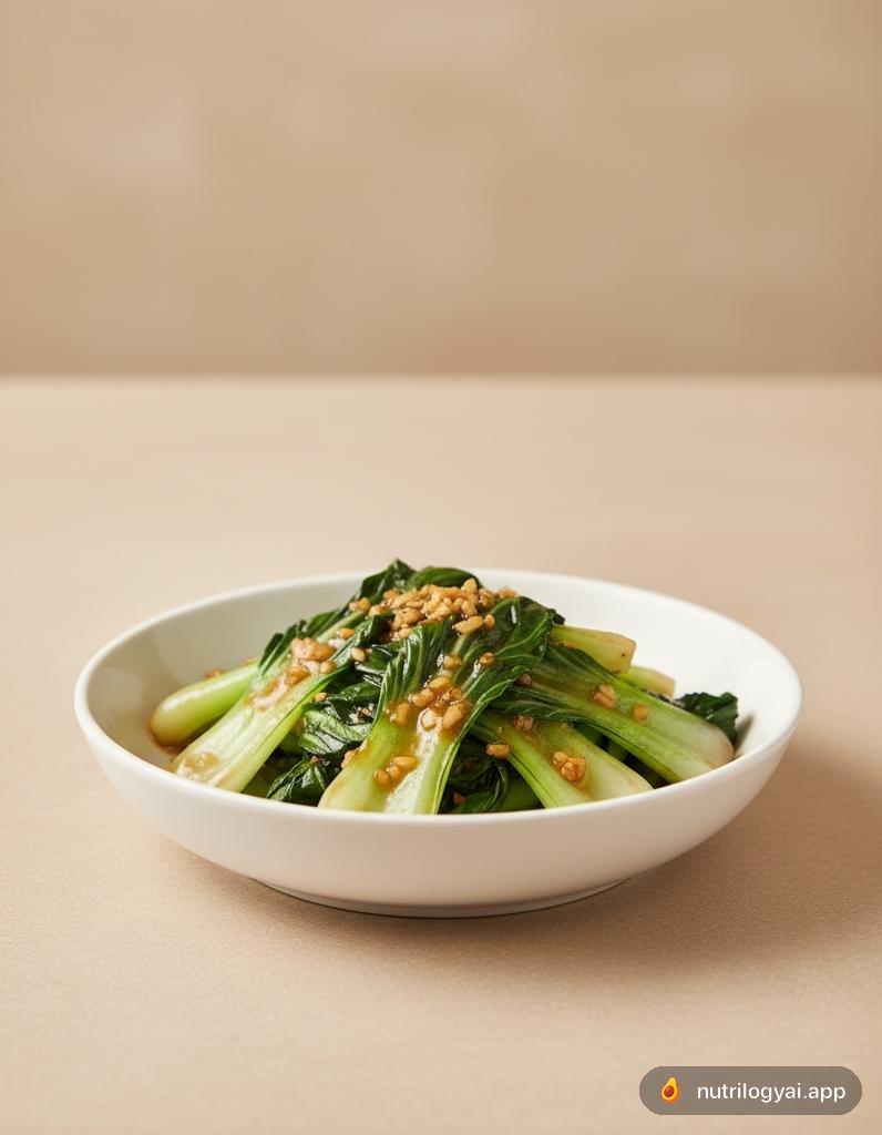 Bok Choy con Ajo