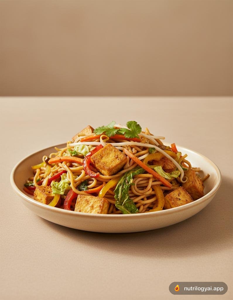 Tofu Chow Mein