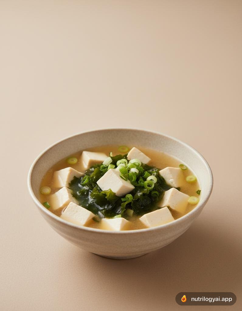Misosuppe mit Tofu
