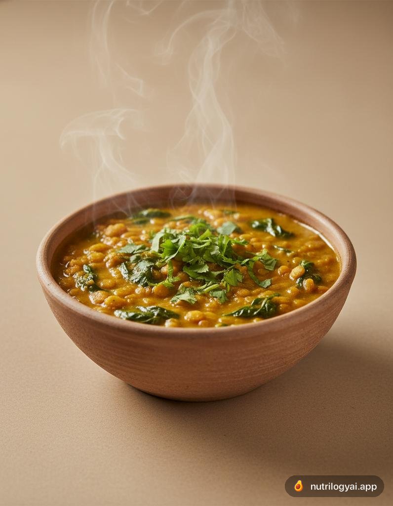 Curry de lentejas con coco