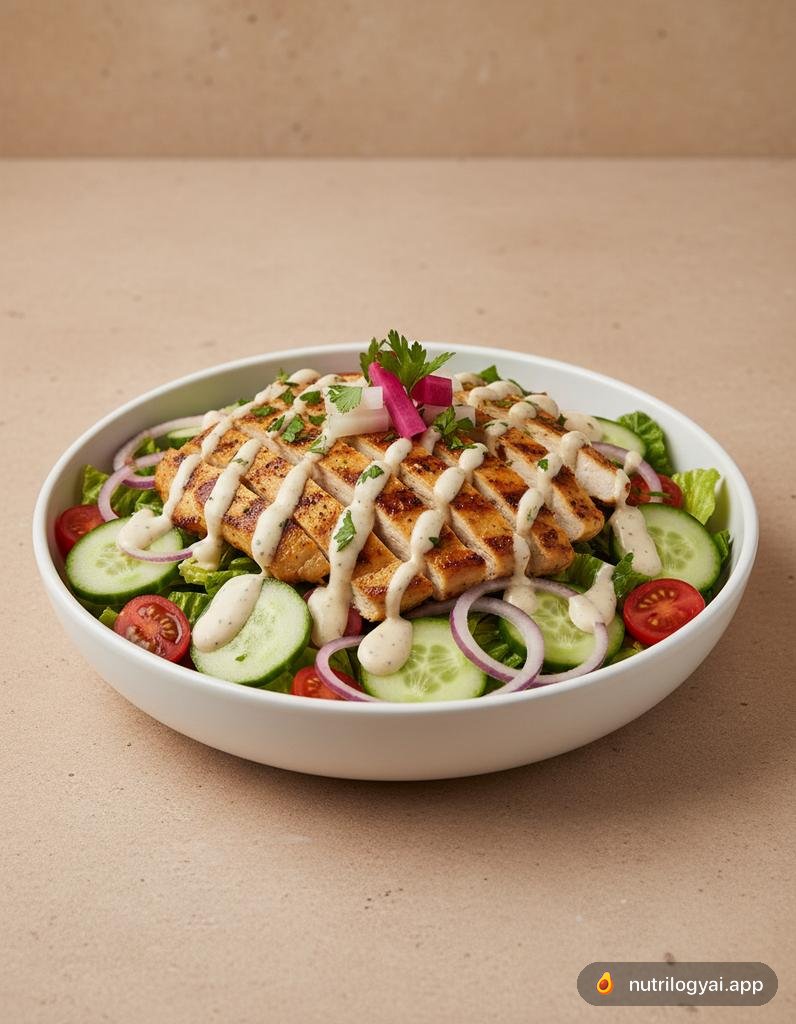 Chicken Shawarma Salad