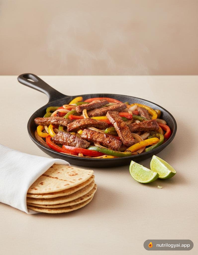 Rindfleisch Fajitas
