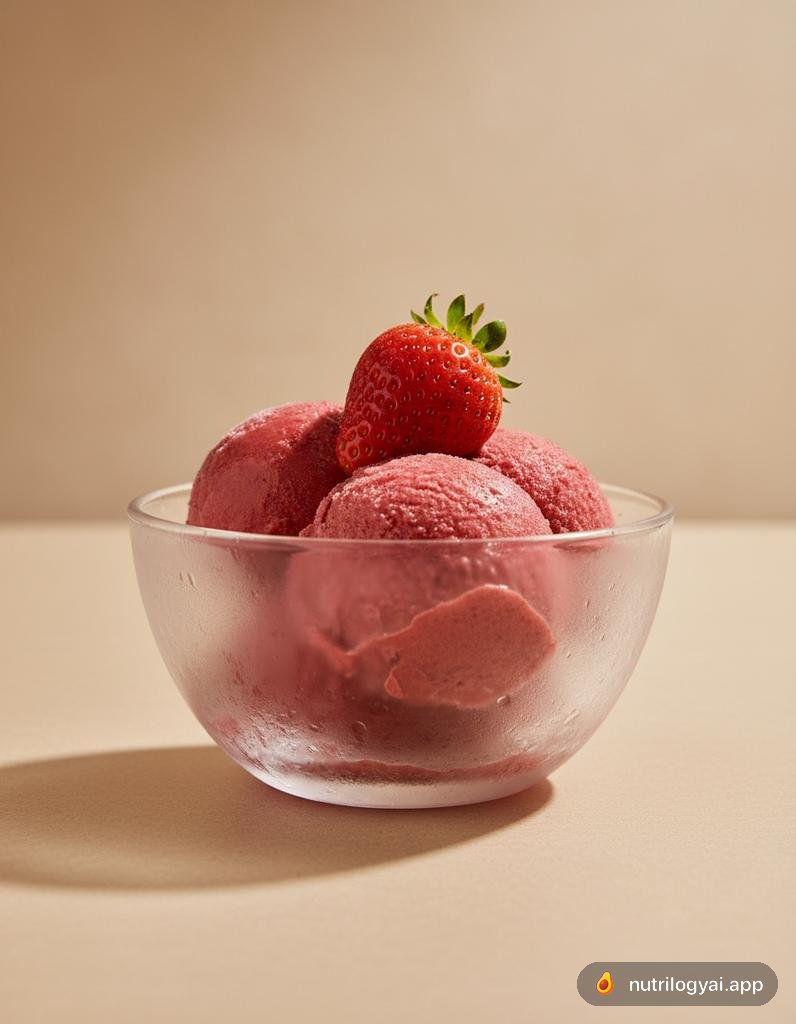 Strawberry Sorbet