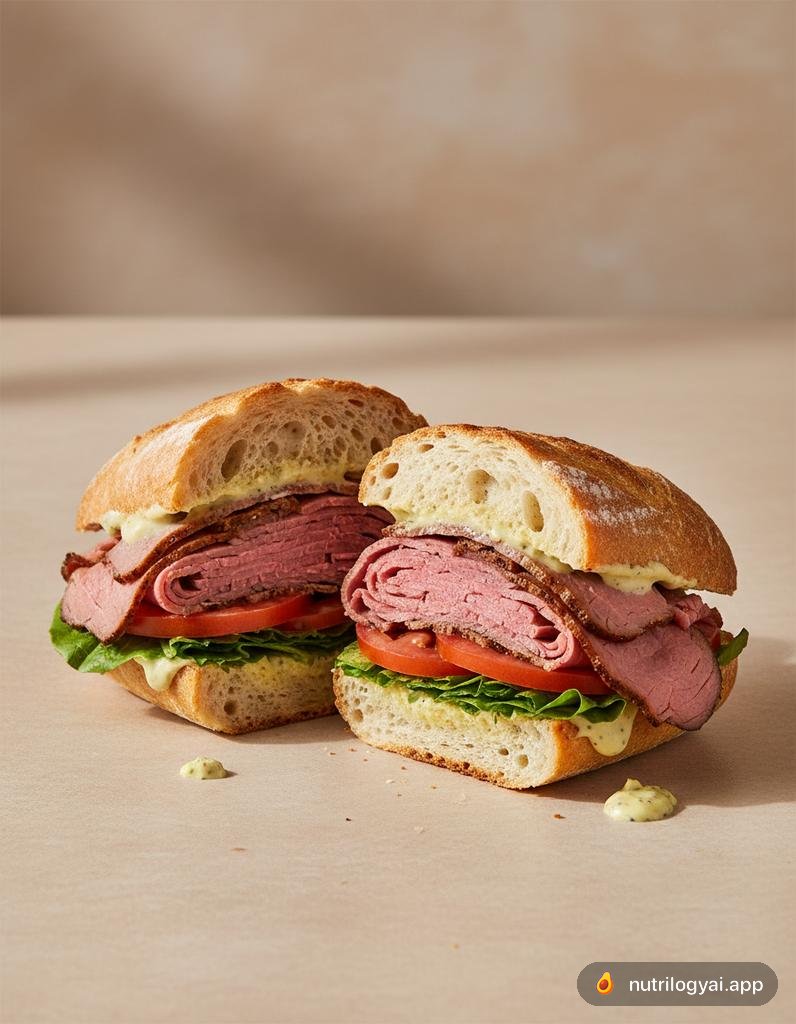 Roastbeef-Sandwich