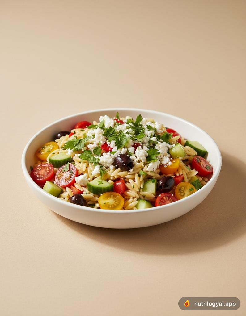 Orzo-Nudelsalat