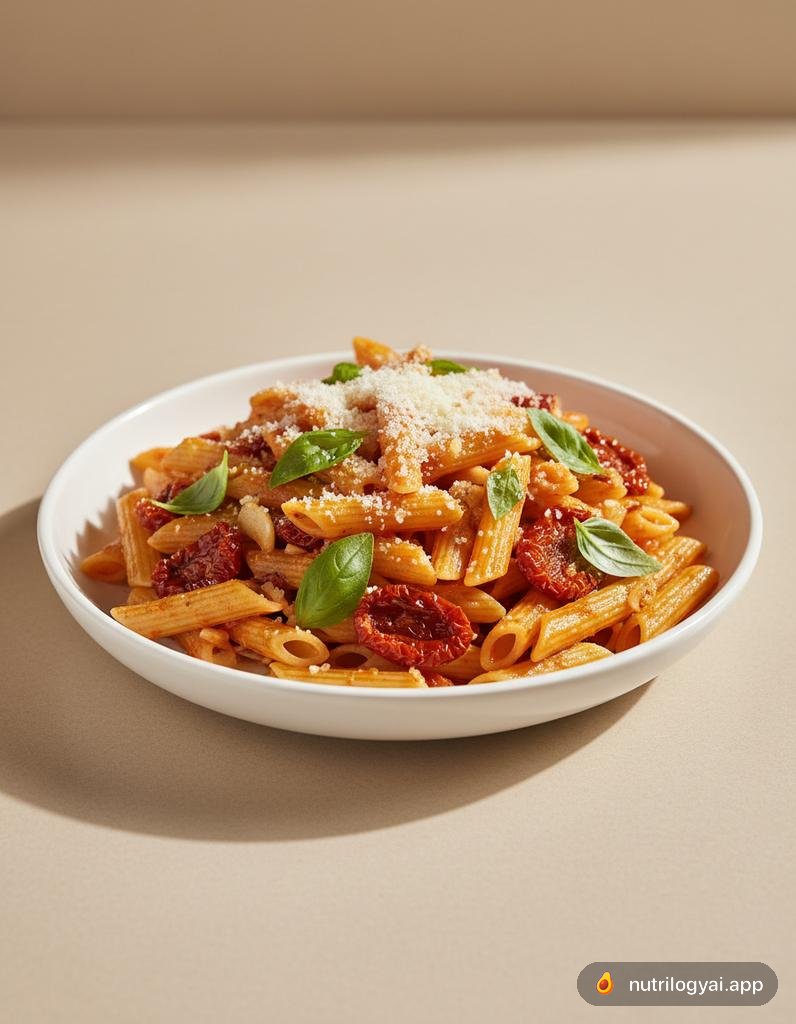 Penne with Sun-Dried Tomatoes