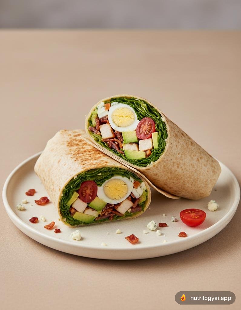 Wrap Salad Cobb