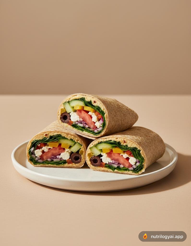 Wrap Vegetariano Mediterraneo