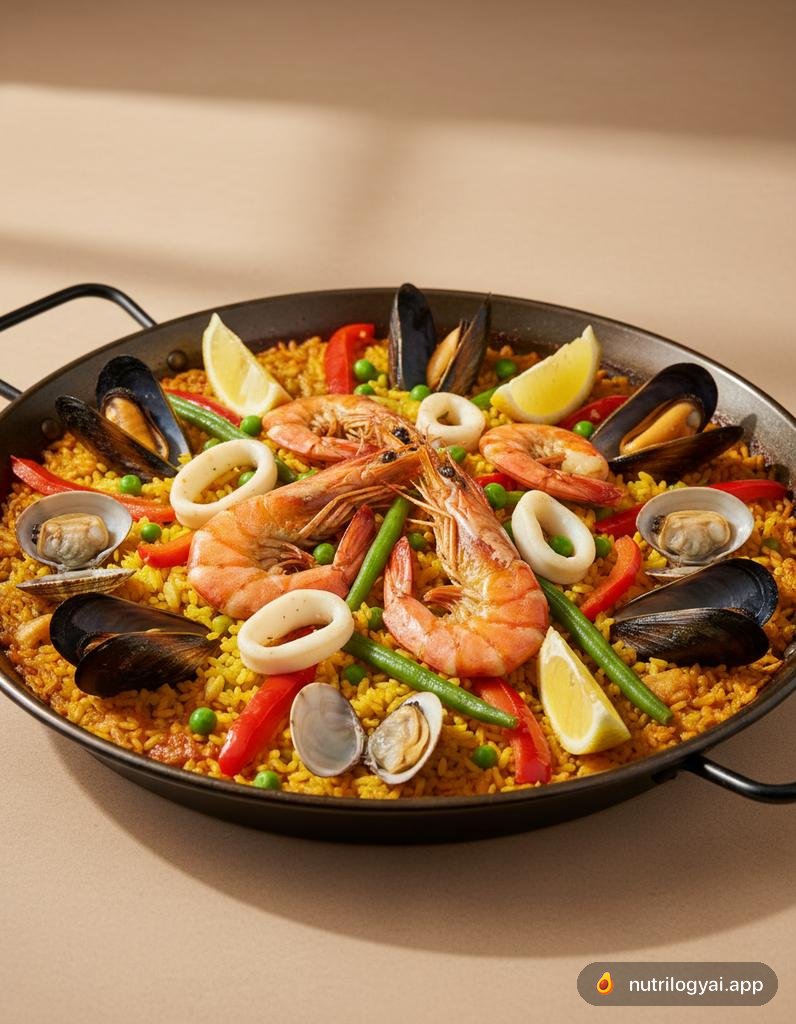 Meeresfrüchte-Paella